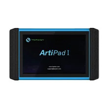 Wi-Fi TOPDON ArtiPad I Tablet OBDII диагностический инструмент сканирования Поддержка ECU кодирования и перепрограммирования лучше, чем Autel MaxiSys Elite