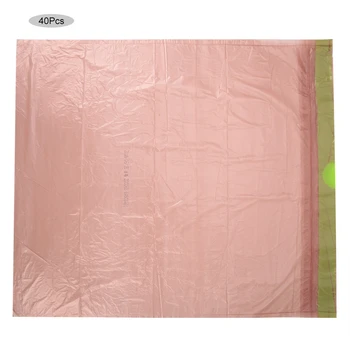 

40 PCS Degradable Ultra Strong Garbage Bags Thickened Rubbish Bags To Collect Rubbish In Kitchen, Home Or Office
