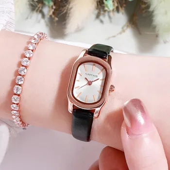 

Women Popular Quartz Watch Luxury Bracelet Flower Gemstone Wristwatch Simple Business Mesh Belt Quartz Watch Relogio Masculino