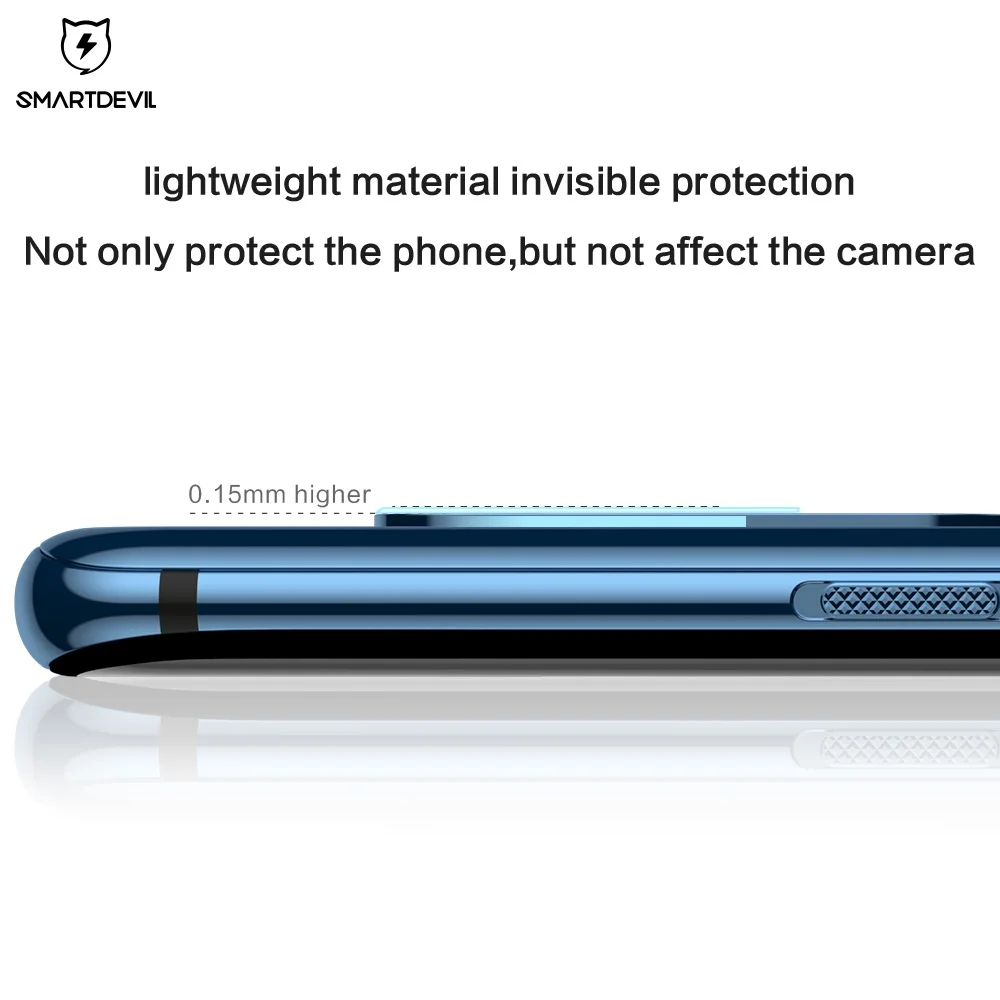 Защитное стекло SmartDevil 2 шт. закаленное для объектива камеры oneplus 7 T Защитная