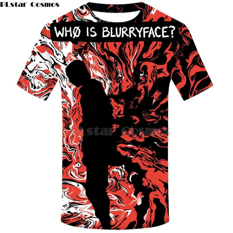 Twenty one pilots футболка для мужчин 3D Футболка harajuku топ в стиле хип хоп Мужская уличная