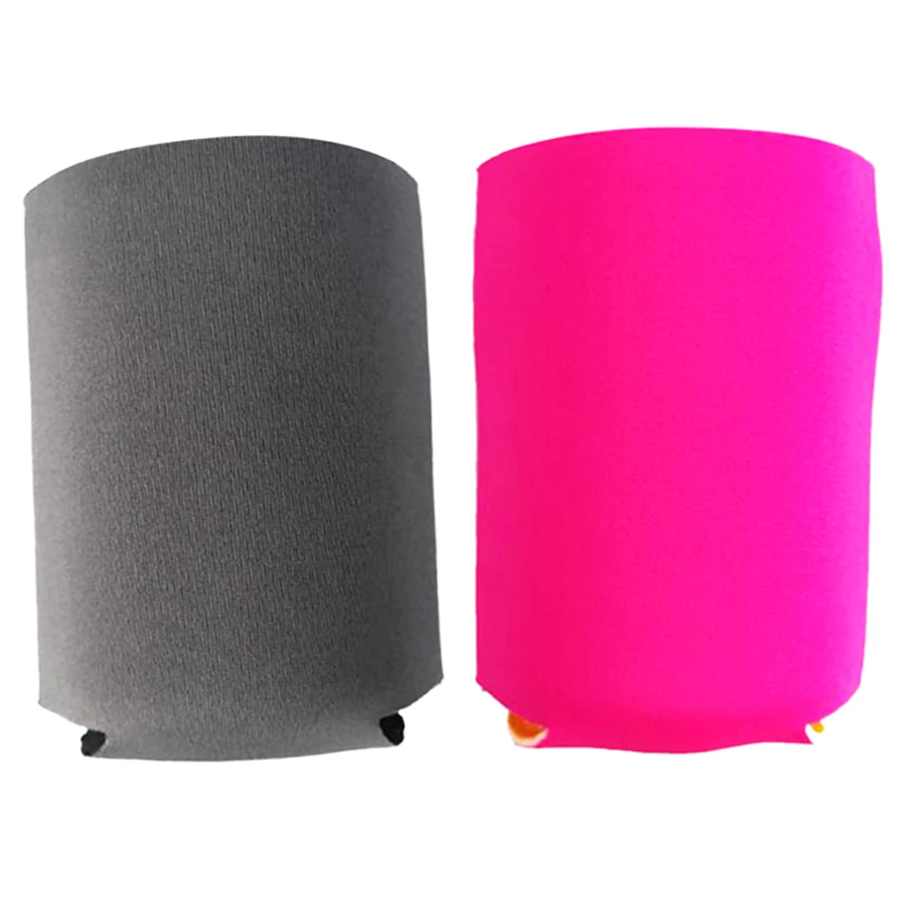 2pcs Neoprene Beer Bottle Can Holder Cooler Sleeve Insulator Cover for Party Wedding Camping BBQ Custom DIY