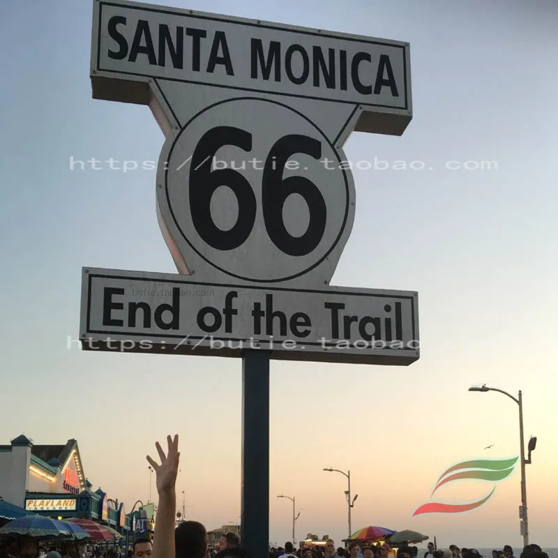 Клейкая салфетка ROUTE66 road вышитый значок брошь на платье украшения кусок аппликации на открытом воздухе A606