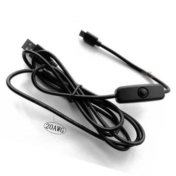 

20AWG with switching power cord / over 3A current / 1.5 meters 3B + MICRO USB