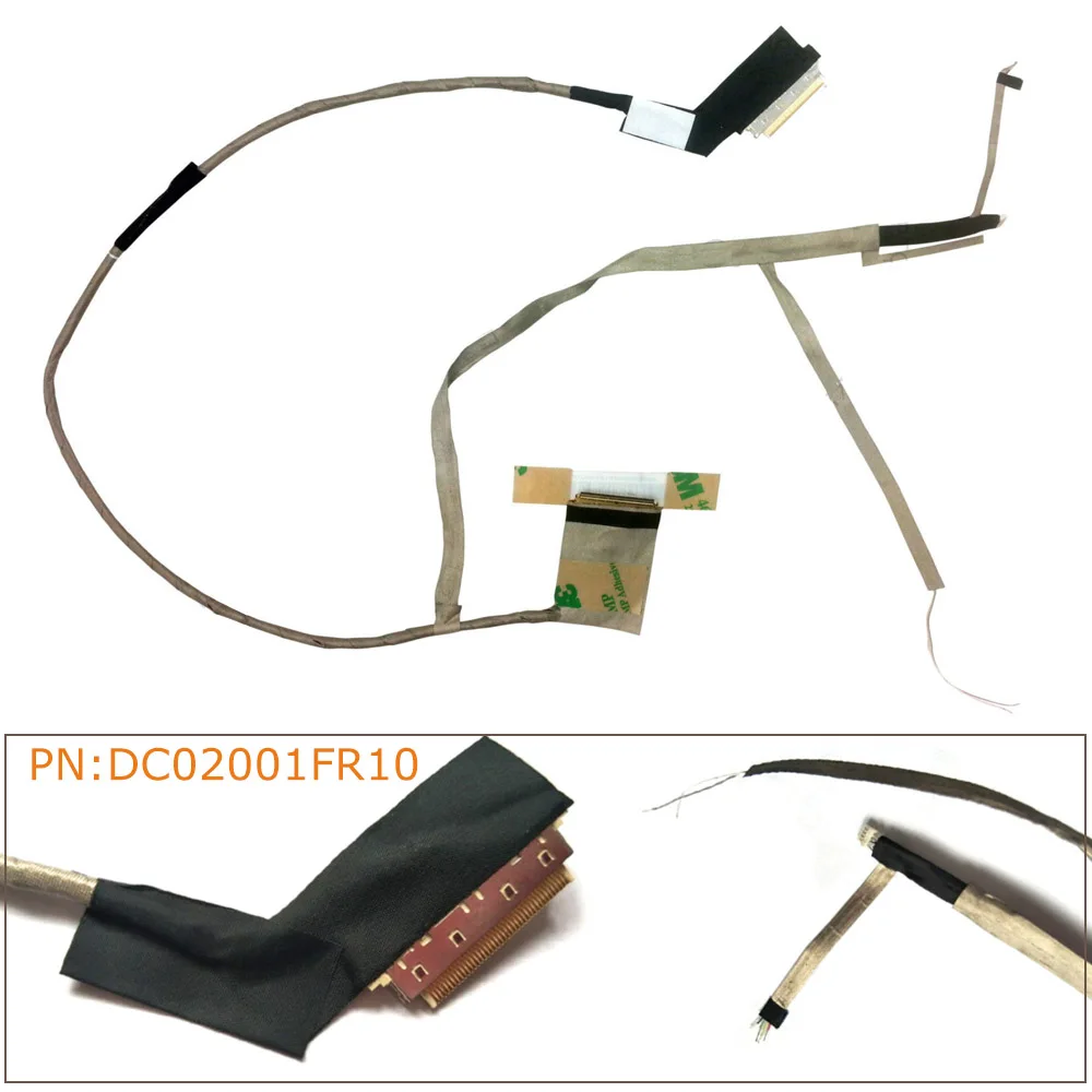 Video screen Flex For Lenovo ThinkPad E530 E530C E535 laptop LCD LED LVDS Display Ribbon cable DC02001FR10 1