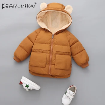 

Children Jacket Baby Clothes Boy Solid Jacket Hoodies Top Zipper Windbreaker For A Girl Winter Coat For Suit 2 3 4 5 6 7 8 Age