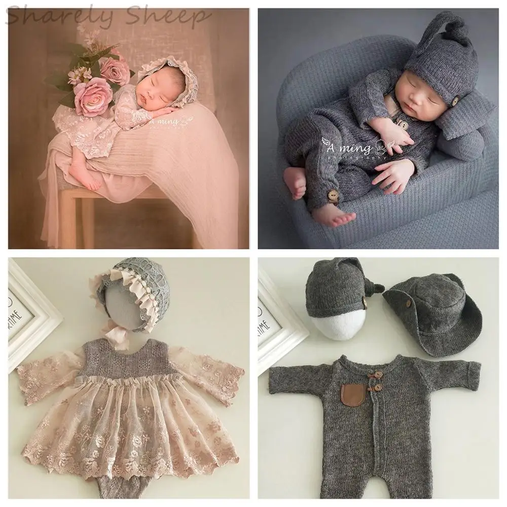 Newborn Photography Props Clothes Infant Baby Boy Girl Romper Photo Shoot Gentleman Outfit fotoshooting Costume Baby Shower Gift newborn photography props clothes infant baby boy girl romper photo shoot gentleman outfit fotoshooting costume baby shower gift