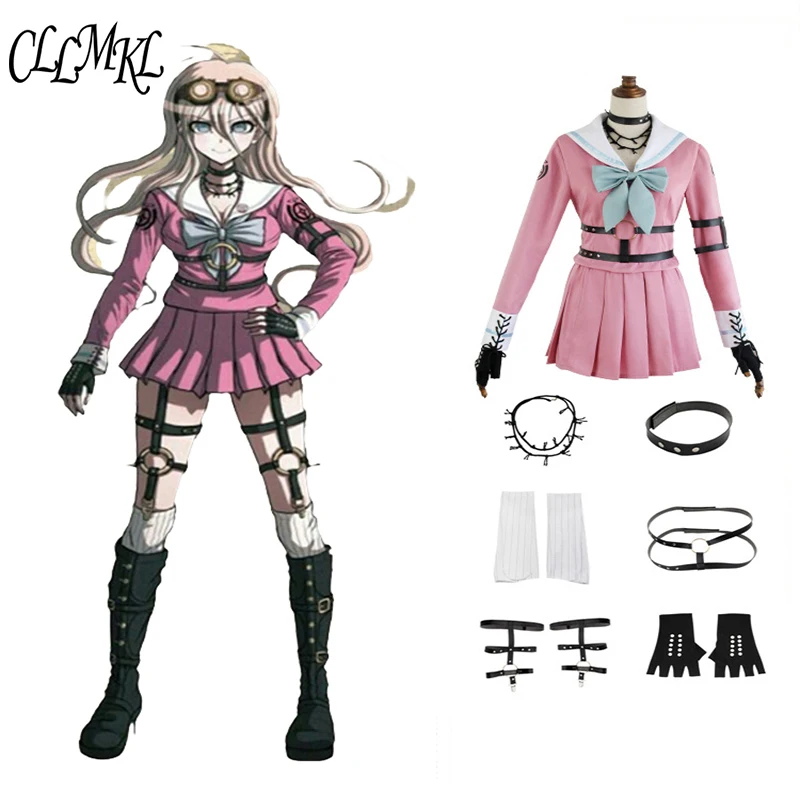 Аниме Danganronpa V3: Killing Harmony ирума МИУ кролик униформа на Хэллоуин Рождество