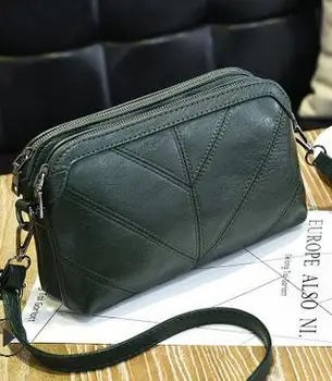 

2020 autumn and winter new handbags Korean fashion embroidery small square bag