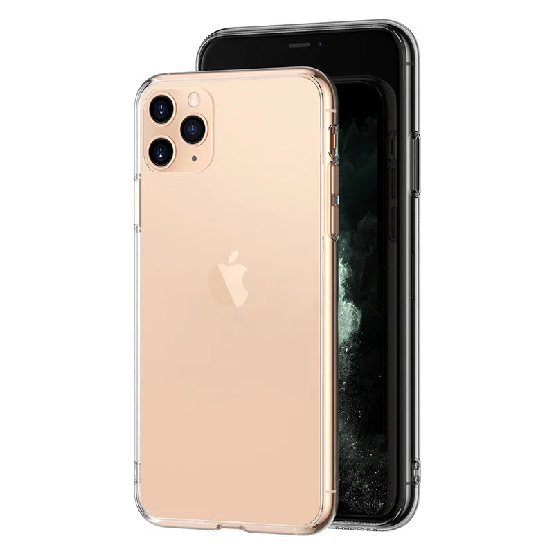 H& A Ультратонкий Прозрачный чехол для Apple iPhone 11 Pro Max чехол s Прозрачный мягкий TPU чехол Xs Max Xr X чехол для телефона