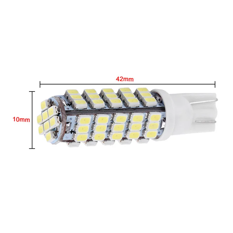 Суперъярсветодиодный T10 68 светодиодный 1206 SMD LED Автомобильный 68smd 3020 W5W 194 927 168