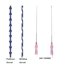 

The New Product Molding Cog Pdo Pcl Fish Bone 18G100MM PdoThread Lift Korea