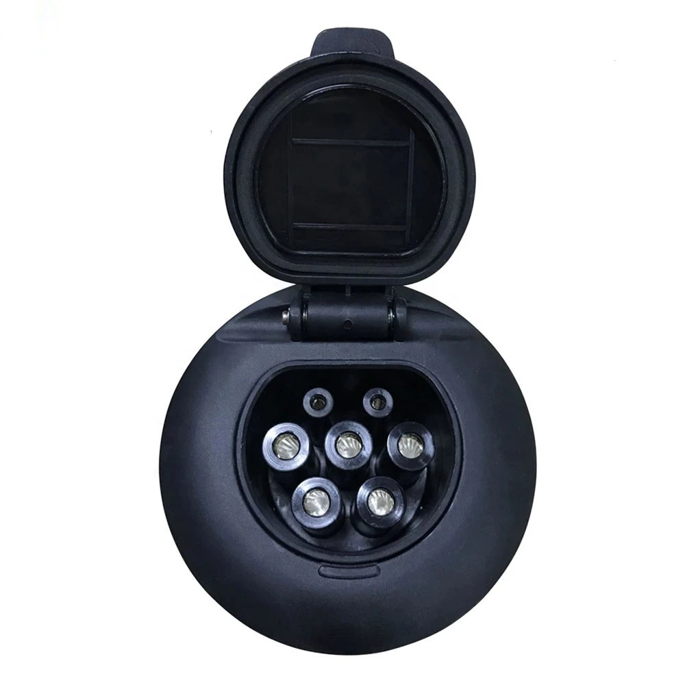 Adapter Socket 3 Phase 32Amp Type 2 Female Connector Outlet Electric Vehicle Charger Connector Charger Connector Charing Station