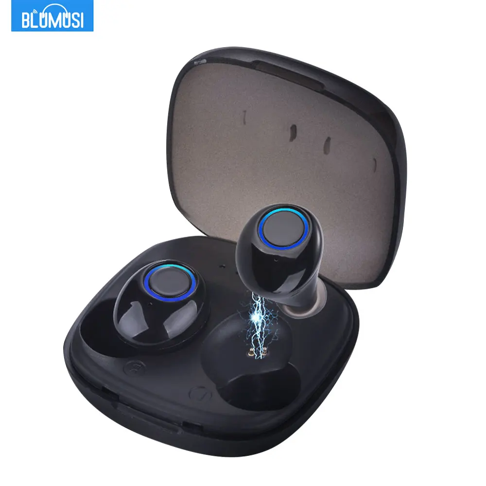 Беспроводные наушники blumsi K11 TWS Bluetooth 5 0 стереонаушники с автоматическим
