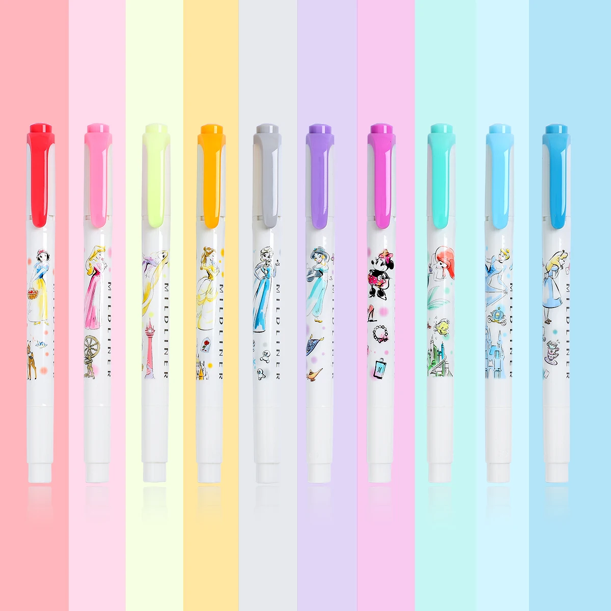 1pc Japanese Stationery Zebra Mild liner Limit Princess highlighter