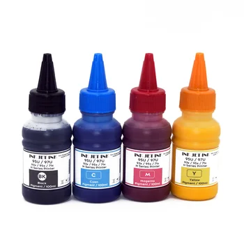 

4Color 100ml HP711 711XL Pigment Ink Refill Kit for HP Designjet T120 T520 Printer Ciss and Cartridge