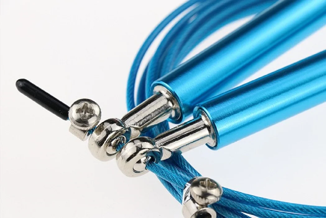 Corde à Sauter Vitesse AIRFLOW Aluminium - Cardio CrossFit Boxe Avec Roulements à Billes