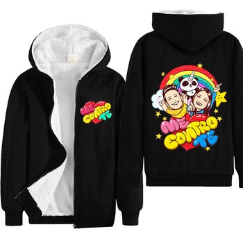 

autumn and winter new warm clothing children's jacket thickening plus velvet padded jacket boy hooded jacket boy warm jacke