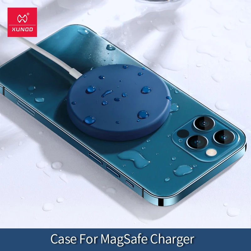 Чехол Xundd для зарядного устройства MagSafe силиконовые защитные чехлы iPhone 12 Pro Max