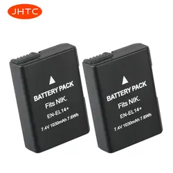 EN-EL14 EN-EL14a Батарея 1030mAh для Nikon P7200 P7700 P7100 D5500 D5300 D3100 D3200 D3300 батареи ENEL14 ENEL14a