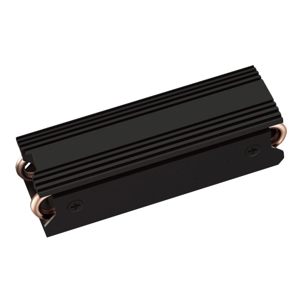 Dissipateur Thermique NVMe M.2 Avec Affichage Température - Ventilateur + Pads Silicone - Pour SSD 2280