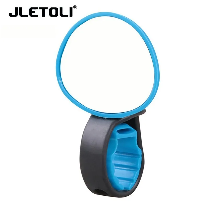 blue JLETOLI универсальное регулируемое поворотное на 360 градусов Велосипедное Зеркало Заднего Вида Велосипедное безопасное зеркало заднего вида для велосипеда аксессуары - Цвет: blue