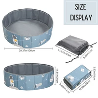 Let's Make Foldable Dry Pool Baby Indoor Ocean Ball Pit Playpen Children Ball Pool Playground Toys Portable Kids Birthday Gift 1