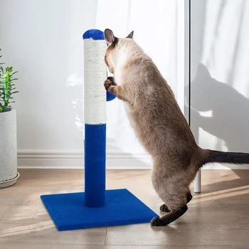 

Cat Tree Climbing Scratching Post Toys with Sisal Rope S55