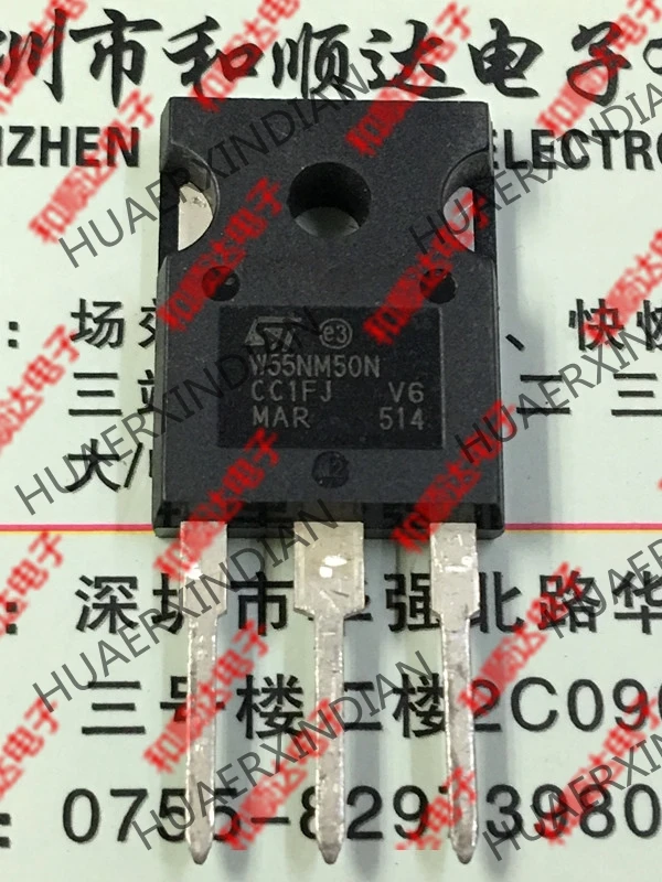 20 шт./лот W55NM50N STW55NM50N-247 550V 54A