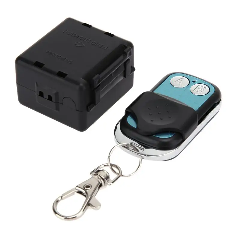 

12 Volt Luggage Single Open + DC 12V Wireless Metal Two Key Remote Control Mini Switch For Electronic Control Lock Accessaries