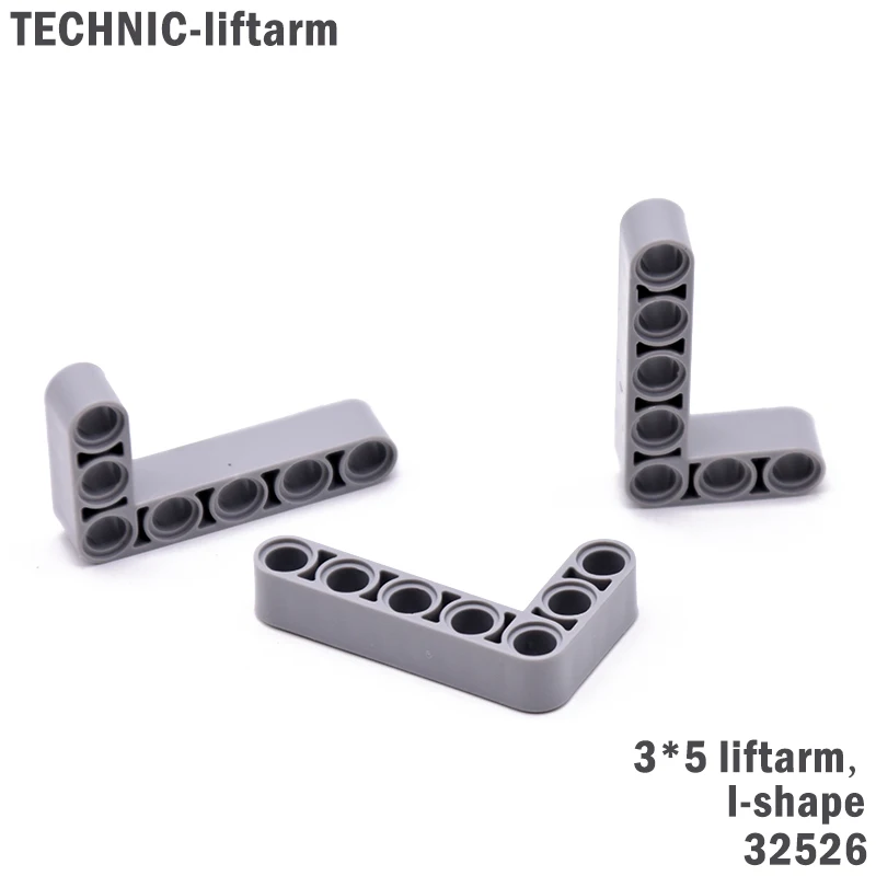 

10Pcs/lot MOC Technic Creative liftarm Bricks 32526 3*5 Pin Building Blocks Technic Creator Parts DIY Educational gifts Toys