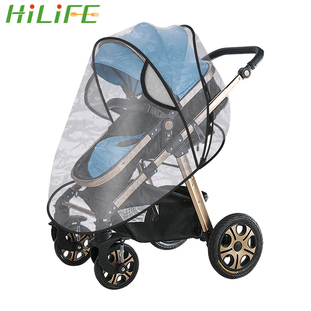pushchair with rain cover