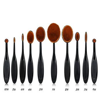 

Make Up Brushes Set Beauty Professional Toothbrush Soft Makeup Foundation Brush Kit Face Eye Concealer Brand Tool