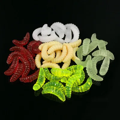 

Snakehead Rod Bait Mealworm Worm Lure SUPERBAIT Soft Bait Maggots Weihai Fishing Gear