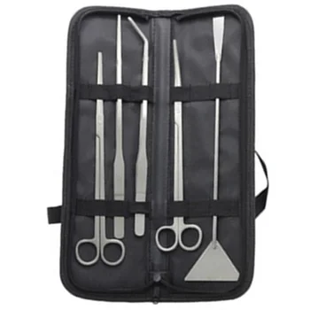 

Aquarium Tank Tools Kit Aquascaping Fish Tank Aquatic Plants Long Tweezers Scissors Stainless Steel Maintenance Tool