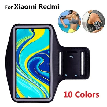 

Sports Running Phone Bag Case for Redmi Note 9s 9 Pro Max 8T 8 7 6 5 K20 K30 Pro Xiaomi Mi 10 9T 9 Pro Case on Hand Arm Band