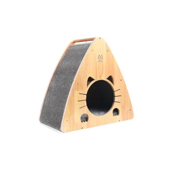 

Cat Nest Four Seasons Universal Villa Cat House Detachable Vertical Corrugated Board Scratch Rattan Ball Cat Supplies