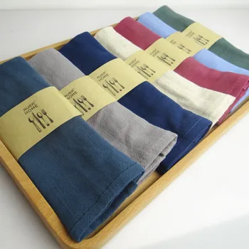 

Cotton Linen Kitchen Towel Dish Cloth Napkins For Home And Kitchen Solid Glass Cleaning Cloth Tea Towel Table Mat
