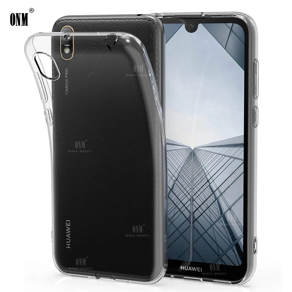 Чехол для Huawei Honor 8S 2020 Силиконовый Прозрачный Бампер Мягкий чехол 2019 прозрачная
