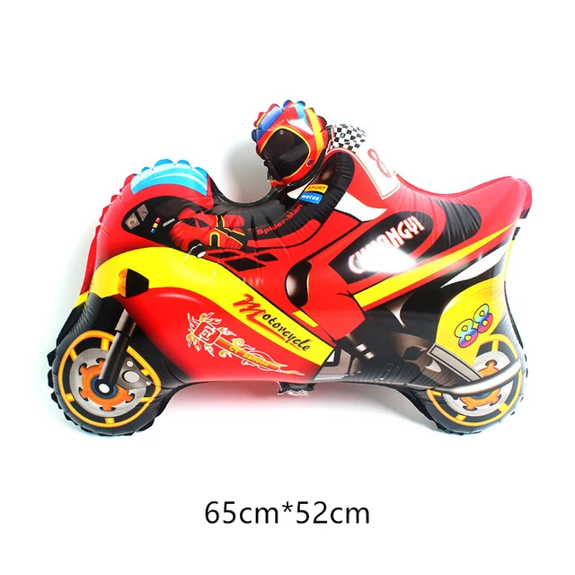 Drapeau De Course Ballons Noir Blanc Damier Course Voiture Theme Joyeux Anniversaire Moto Banniere Fete Decoration Garcon Ballons Enfants Jouet Aliexpress