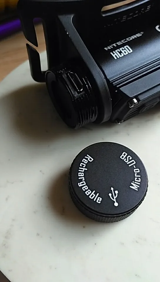 100% оригинальная крышка NITECORE для HC65 HC60 HC60W HC60M HC65M порт фары аксессуары освещения