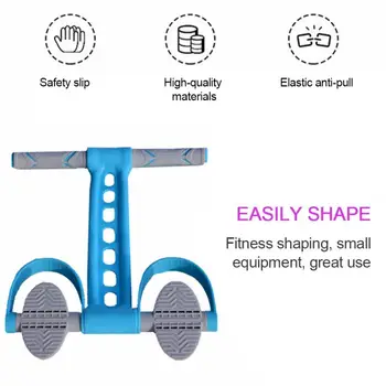

Silicone Pedal Puller Yoga Stretcher Pedal Puller Home Sit-ups Auxiliary Fitness Elastic Rope Fitness Equipment Home Body-shape