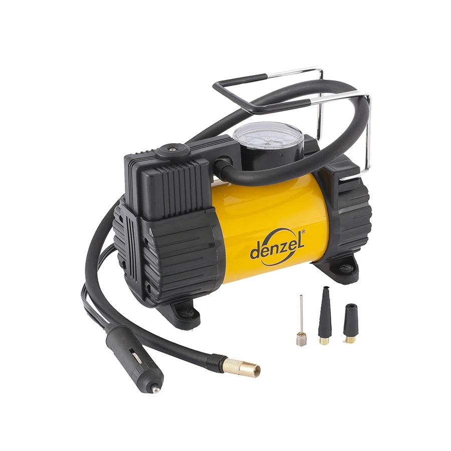 Compressor automobile DENZEL 58055 Air Suspension Spring For car 220v tyre inflator pump boat cars Bicycle High pres | Автомобили и