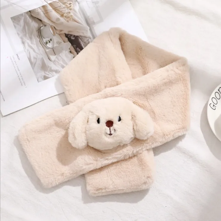 30 Детский шарф с плюшевым искусственным кроличьим мехом, детский шарф с мехом кролика Рекс, осенне-зимний теплый шарф для мальчиков и девочек, 031 - Цвет: 30