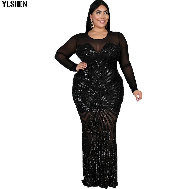 4XL 5XL African Dresses For Women Plus 