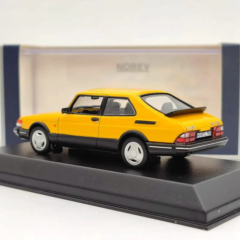 Norev 1/43 Saab 900 Turbo 16 Diecast Models Limited Edition Collection Yellow