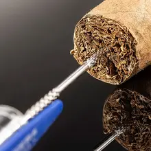 2 шт. нержавеющая сталь игла для сигар резак портативный металлический Дырокол