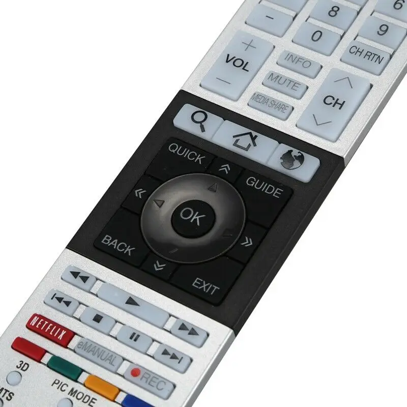 Для Rm-L1328 совместим с TOSHIBA ТВ пульт дистанционного управления Управление 58L7350U 58L9300 58Z9F9