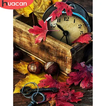 

HUACAN 5D Diamond Painting Full Drill Square Landscape Home Decoration Embroidery Picture Diamond Art Kits Gift