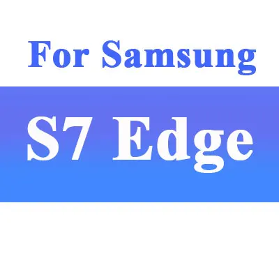 For galaxy s7 edge Закаленное стекло для samsung Galaxy S10 S8 S9 Plus S7 S6 Edge Vidrio Screen Protector S 10 8 9 Samsyng S8Plus S9plus Tremp - Цвет: For galaxy s7 edge
